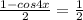 \frac{1-cos4x}{2}=\frac{1}{2}