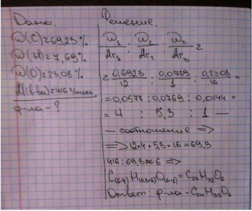Установите молекулярную формулу кальцита, если массовые доли элементов в нем составляют: 40% (ca), 1