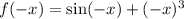 f(-x)=\sin(-x)+(-x)^3