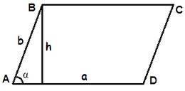 Найдите площадь параллелограмма,если две его стороны равны 40 и 10, а угол между ними равен 30