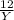 \frac{12}{Y}