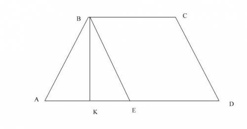 Втрапеции abcd bc||ad, ab=5см, bc=3см, cd=16см, ad=10см. найти площадь