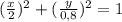 (\frac{x}{2})^2+(\frac{y}{0,8})^2=1