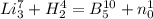 Li_{3}^{7}+H_{2}^{4}=B_{5}^{10}+n_{0}^{1}