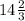 14\frac{2}{3}