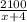 \frac{2100}{x + 4}