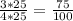 \frac{3*25}{4*25}= \frac{75}{100}