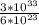 \frac{3* 10^{33} }{6*10^{23}}