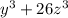 y^{3} +26 z^{3}