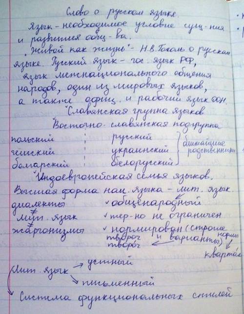 Нужен конспект/сочинение по языку по теме слово о языке 10 класс - гольцова! заранее !