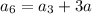 a_6=a_3+3a