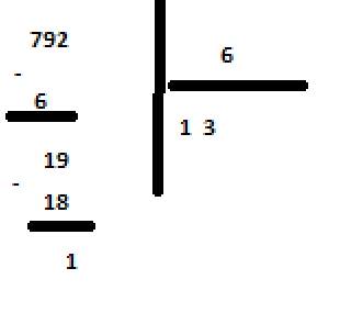 Выполни деление с остатком и сделай проверку . 612 : 7 , 792 : 6 , 847 : 3 , 968 : 9 напиши столбико
