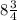 8\frac{3}{4}