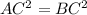 AC^{2}= BC^{2}