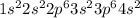 1s^{2} 2s^{2} 2p^{6} 3s^{2} 3p^{6} 4s^{2}