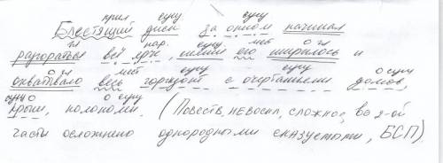 Синтаксический разбор предложения блестящщий диск за окном начинал разгораться все ярчеи сияние его