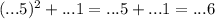 (...5)^2+...1=...5+...1=...6