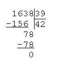 Лёгкое решите пример и обязательно в столбик 34*27+1638: 39=?