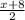 \frac{x+8}{2}