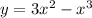 y=3x^2-x^3