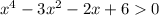 x^4-3x^2-2x+60