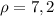 \rho=7,2