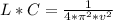 L*C= \frac{1}{4* \pi^{2}*v^{2}}