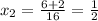 x_2=\frac{6+2}{16}=\frac{1}2