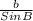 \frac{b}{SinB}