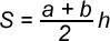 Основание трапеции равно 20и 41 высота-2 .найдите площадь трапеции