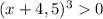 (x+4,5)^3 0