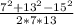 \frac{7^2+13^2-15^2}{2*7*13}