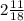 2 \frac{11}{18}