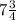 7 \frac{3}{4}