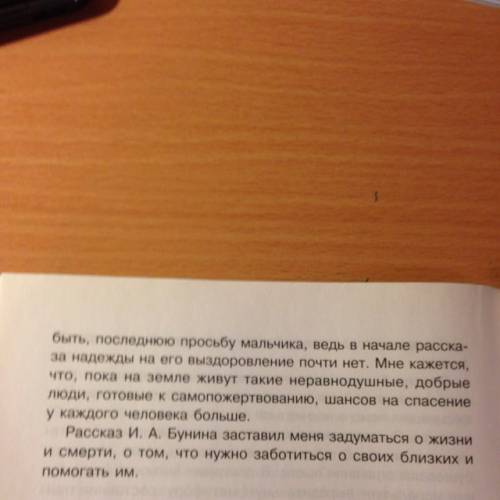 Сочинение-рассуждение: над чем меня заставил задуматься рассказ и. а. бунина лапти