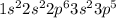 1 s^{2} 2 s^{2} 2 p^{6} 3 s^{2} 3 p^{5}