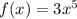 f(x) = 3 x^{5}