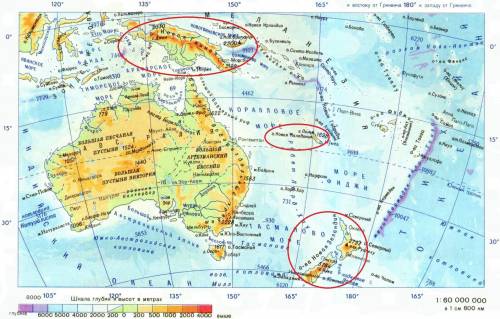 Вкаком направлении по отношению к материку австралия расположены архипилаг новая зеландия остров нов