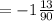 =-1 \frac{13}{90}