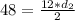 48= \frac{12*d _{2} }{2}