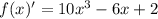 f(x)'=10x^3-6x+2