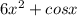 6x^2+cosx