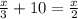 \frac{x}{3}+10= \frac{x}{2}