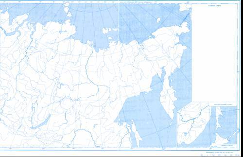 Контурная карта юго восточной сибири