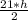 \frac{21*h}{2}