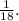 \frac1{18}.