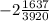 -2 \frac{1637}{3920}