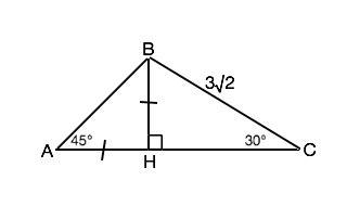 Два кути трикутника дорівнюють 30 градусів і 45 градусів.знайдіть сторону ,протилежну до куту 30 гра