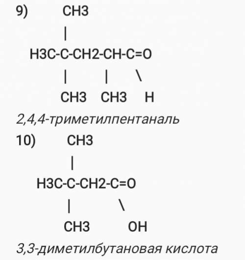 Что это за вещества: 1)c-c-c-oh | c 2) c | c-c-c-oh | c 3) c | c-c-c-c-c | | | c oh c 4)c-c-c-c | |