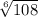 \sqrt[6]{108}